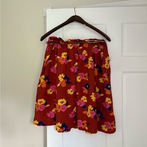 ModCloth Floral Skirt